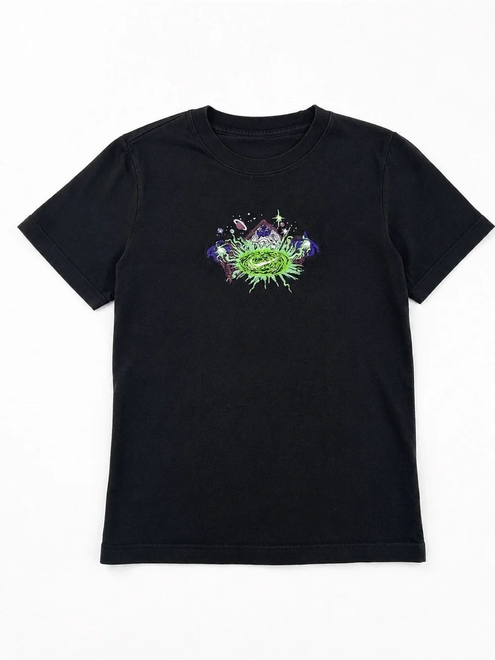 Nike Boys Graphic T-Shirt Large Sportswear Interstellar Magic Wizard Embroidered